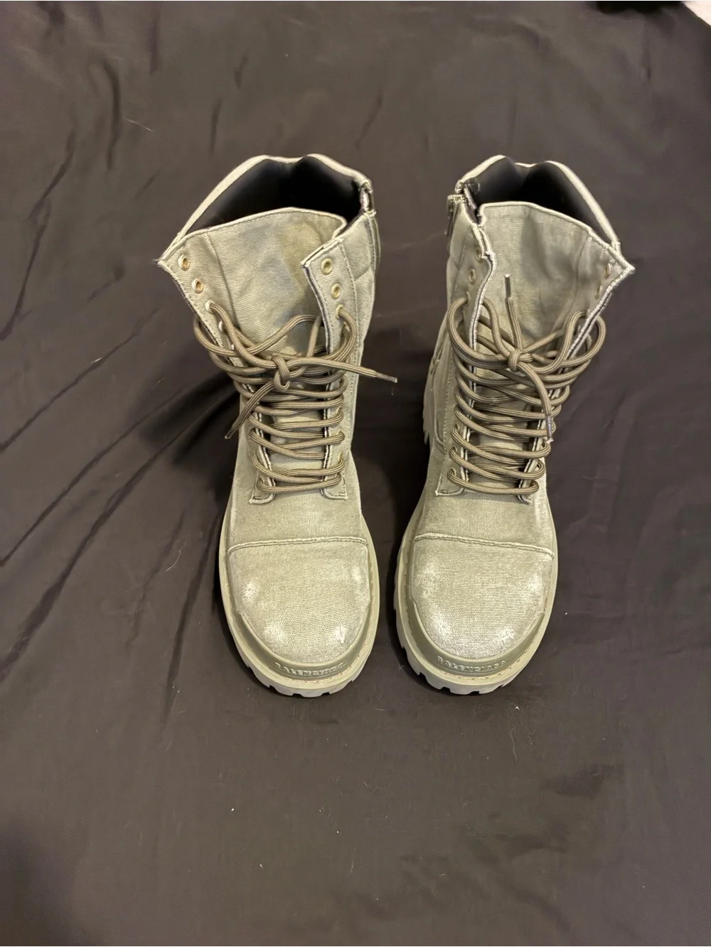 Olive Green strike Boots